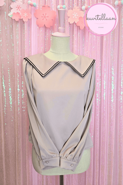 Evelyn purple blouse (second hand)
