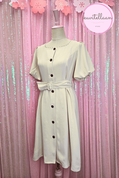 Fi.n.t  cream color dress (second hand)