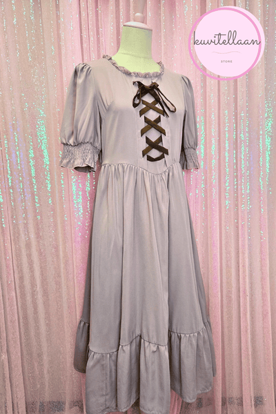 M petit by Misako dark purple-is maxi dress (second hand)