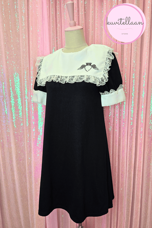 Jamie wide collar dress (second hand)