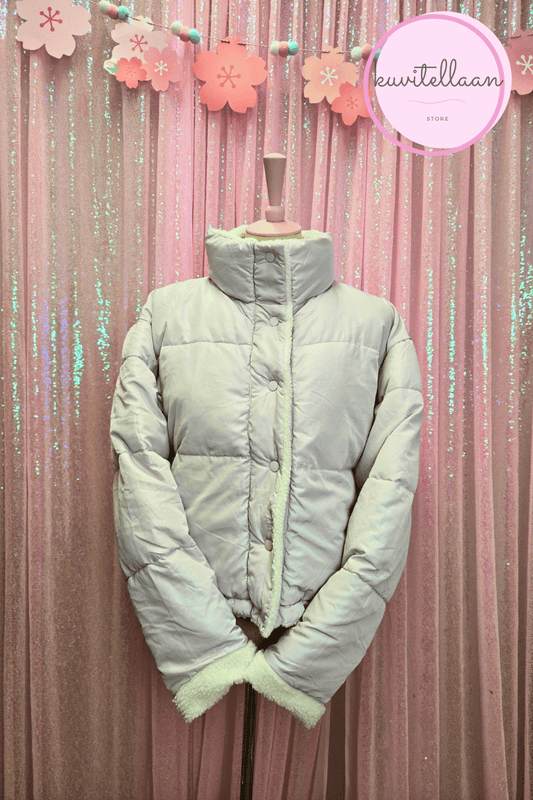 Light pinkish-purpleish winter coat