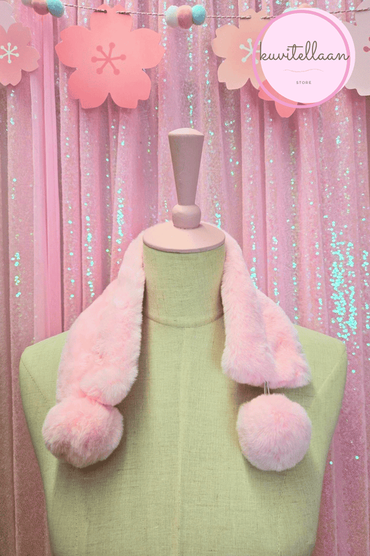 Fluffy scarf ~ two colours!