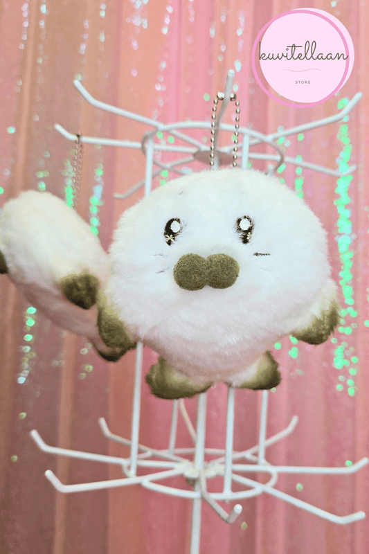 Seal plushie charm