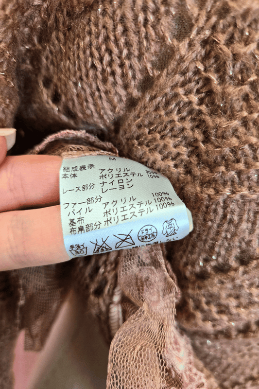 Axes Femme cropped sweater (second hand)