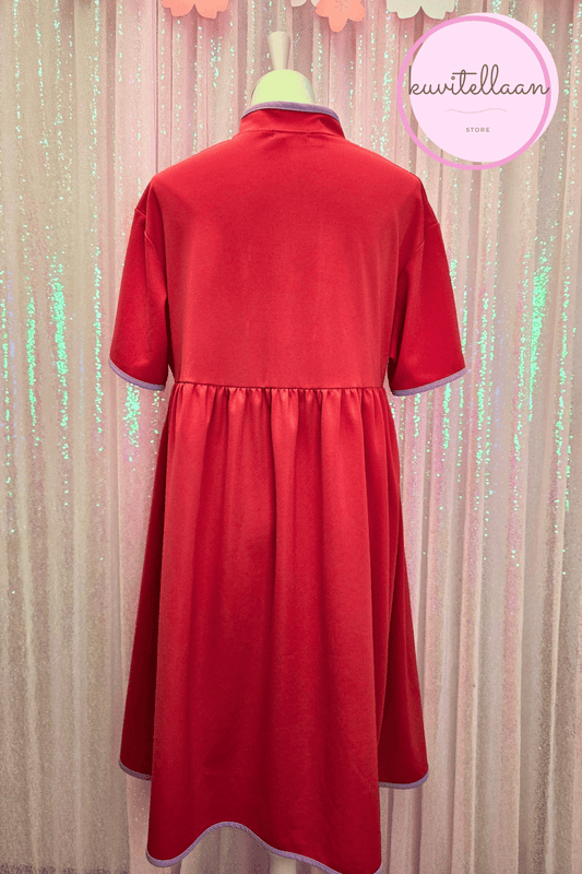 Candy Stripper red koala dress (second hand)