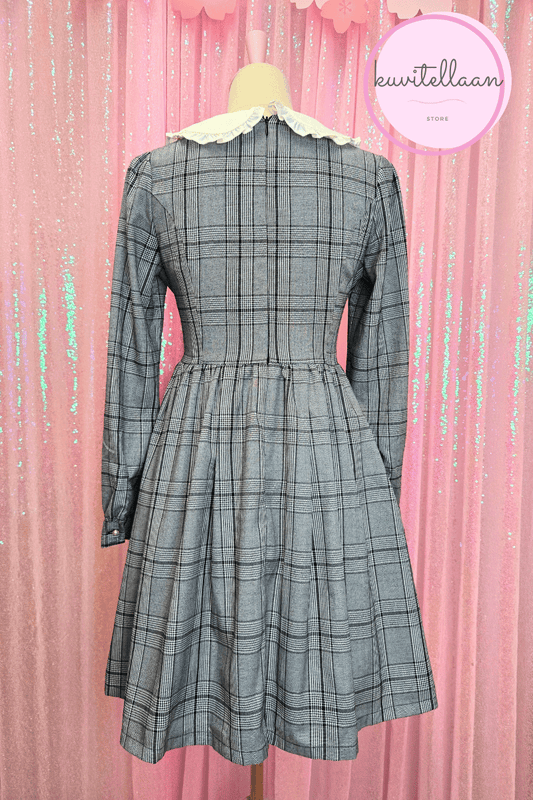 Ank Rouge grey dress with belt (second hand)