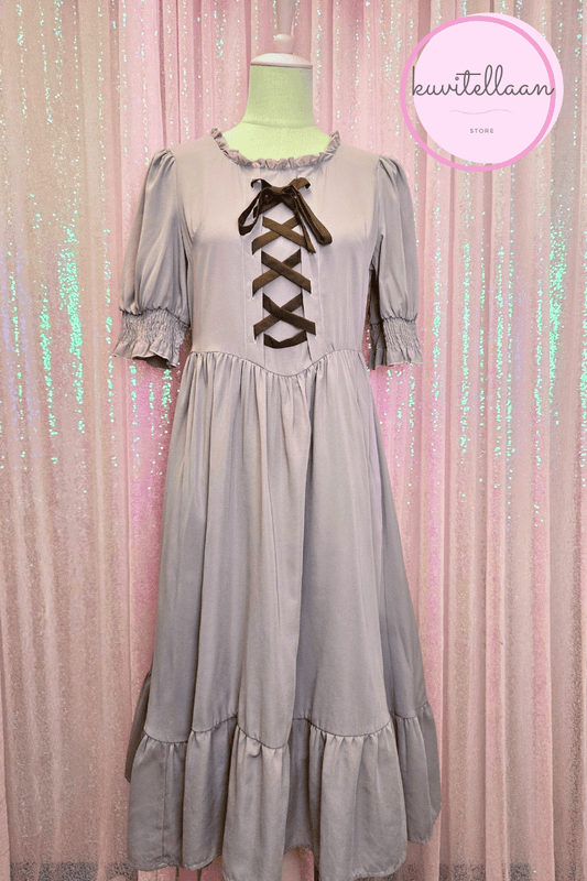 M petit by Misako dark purple-is maxi dress (second hand)