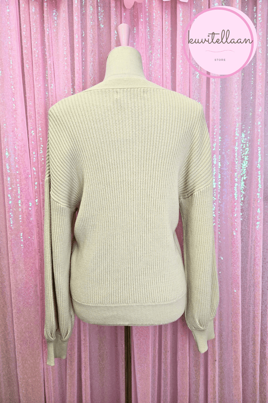 Fi.n.t cardigan with bow buttons (second hand)