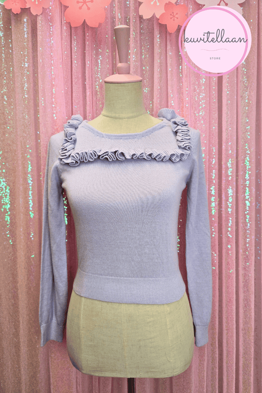 E hyphen world gallery purple sweater (second hand)