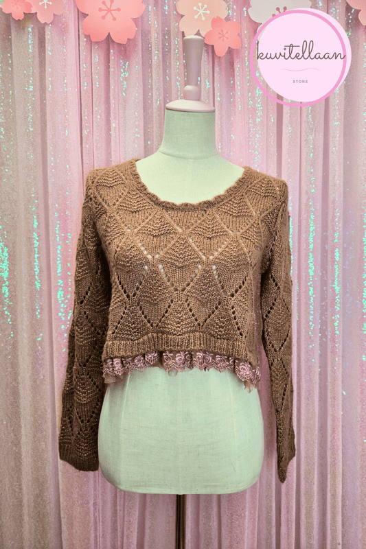 Axes Femme cropped sweater (second hand)